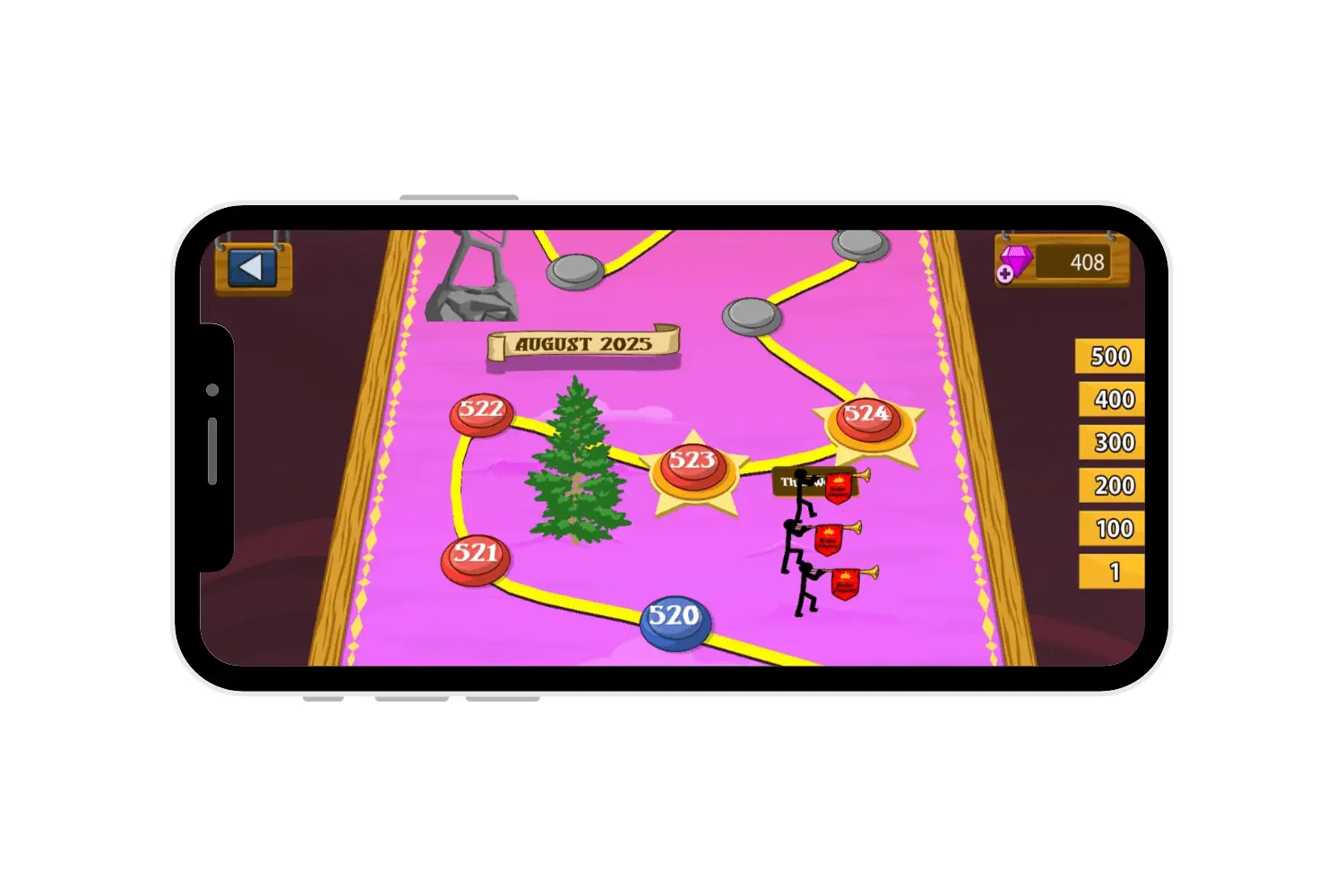 differnet missions and challenges