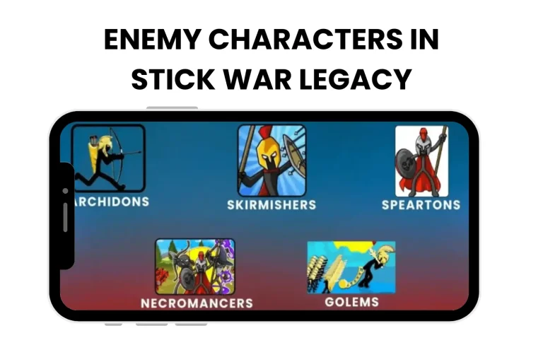 enemy characters in stick war legacy